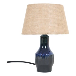Mid-Century Modern Danish Ceramic Table Lamp by Ernst Nielsen, Faxe, 1960s For Sale