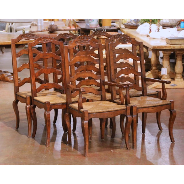 Late 20th C. Guy Chaddock & Co. Clarence Collection Walnut Dining Set For Sale - Image 11 of 16