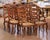 Late 20th C. Guy Chaddock & Co. Clarence Collection Walnut Dining Set For Sale - Image 11 of 16