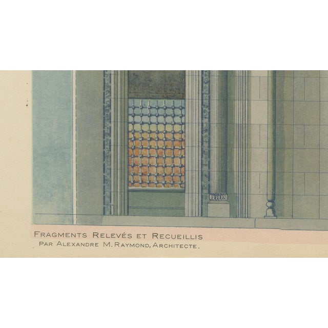 Paper Alexandre M. Raymond, Mihrab of the Süleymaniye Mosque, 1924, Paper For Sale - Image 7 of 11