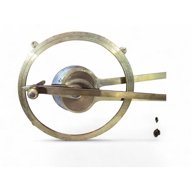 Late 19th Century Educational Mechanical Model in Bronze and Wood, 1870 For Sale - Image 5 of 12