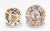 English Imari Style Assembled Partial Ceramic Service, 19th century, various makers and comprising: six teacups, a teacup...