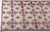 Vintage Tribal Rug for Modern Interiors - Minimalist Tribal Rug With Repeating Geometric Motif - 4' 3'' X 6' 7'' For Sale - Image 4 of 11