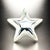 1990s Tiffany & Co Estate Puffed Star Brooch Sterling Silver For Sale - Image 12 of 12