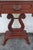 Mid 20th Century Victorian Style Marble Top Harp Design Side End Tables Nightstands a Pair For Sale - Image 10 of 18