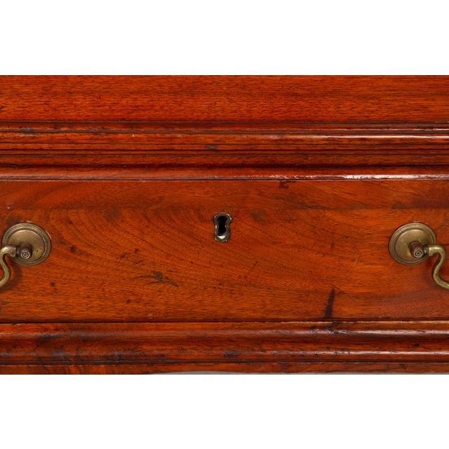 18th Century American Chippendale Walnut Blanket Chest Circa 1780s For Sale - Image 11 of 18