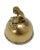 Victorian Fine Quality Antique American Victorian Rococo Style Gold Gilt Sterling Silver Dinner Bell Made by Gorham in 1897 For Sale - Image 3 of 12