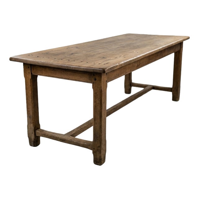 Antique French Farmhouse Table, 1880 For Sale