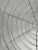 French Country Round Conical Metal Basket For Sale - Image 4 of 12