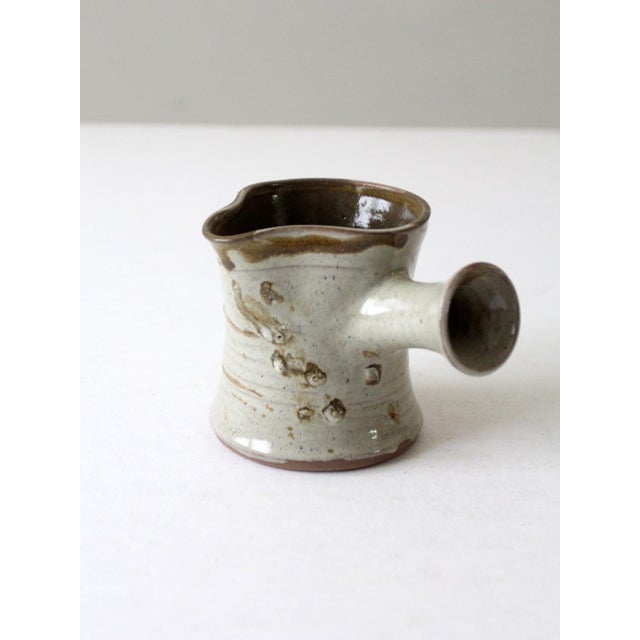 Vintage Studio Pottery Pitcher For Sale - Image 4 of 10