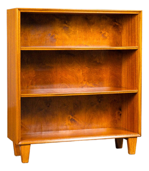 Small Mid-Century Mahogany Bookshelf