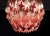 Rose Quadriedri Murano Chandelier – 47 Pink Prisms For Sale - Image 8 of 9