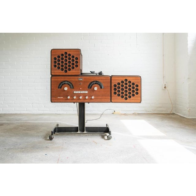 Wood RR 126 Radio by Achille & Pier Giacomo Castiglioni for Brionvega, 1965 For Sale - Image 7 of 13