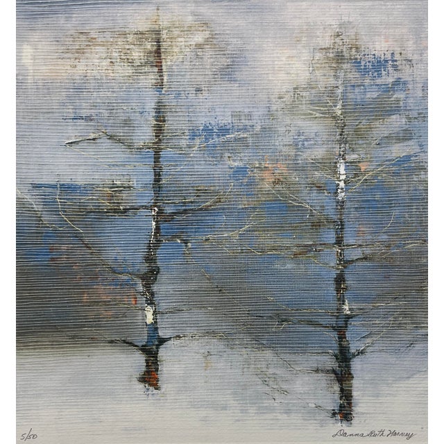 2000 - 2009 Diana Ruth Harvey, Seasons, Set of 4 Reproduction Prints, Spring, Summer, Fall, Winter For Sale - Image 5 of 12