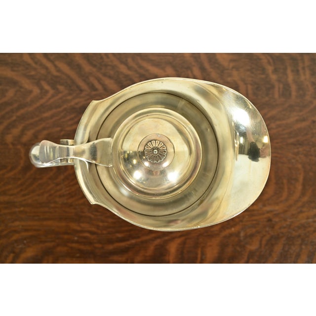 Late 19th Century Antique Tiffany & Co. Victorian Silverplate Repoussé Pitcher For Sale - Image 5 of 12