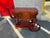 Late 20th Century Vintage Rosewood Drop Leaf Tea Bar Cart For Sale - Image 10 of 12