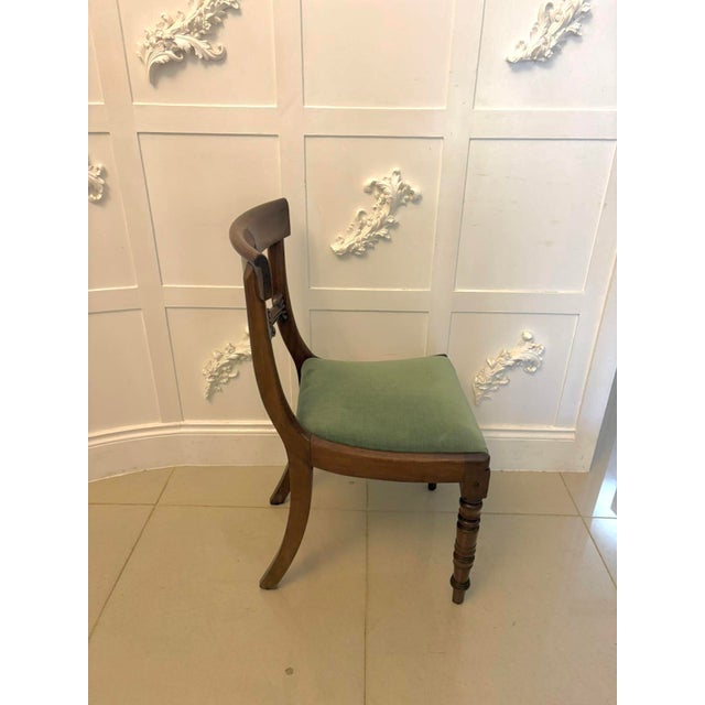Antique Regency Mahogany Dining Chairs, 1830, Set of 8 For Sale - Image 13 of 18