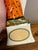 Large polychrome Paris porcelain pen holder, 19th century, label with text written on one side of the base. A very...