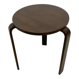 1980s Tripod Stool Iconic Design Style of Alvar Aalto Denmark