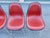 Vintage 1970s Herman Miller Shell Chairs With Alexander Girard Style Naugahyde, Set of 4 For Sale In Boston - Image 6 of 12