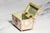 Rare Antique English Mother of Pearl Jewelry Box Victorian Miniature Keepsake Box With Key For Sale In New York - Image 6 of 14