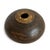 Antique old wooden tobacco container from India. Adorned with brass / metal decorative details. Each is unique and sold...