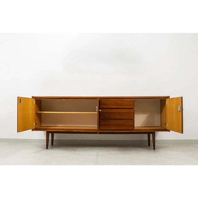 Long Vintage Sideboard by SFM, Poland, 1973 For Sale - Image 6 of 18