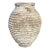 Antique White Patinated Terra Cotta Grain Pot From Greece For Sale