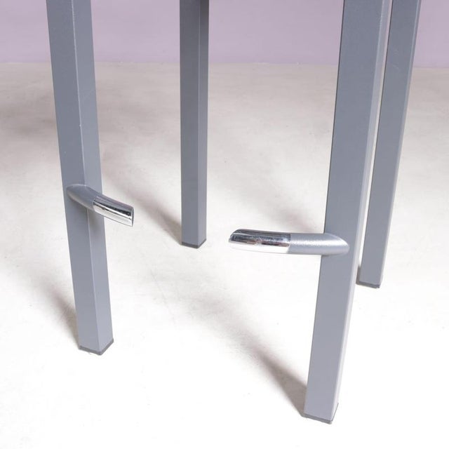 Metal Sarapis Bar Stool by Philippe Starck for Driade, Italy, 1980s For Sale - Image 7 of 12