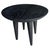 2010s Andrianna Shamaris Minimalist Charred Round Side Table For Sale - Image 5 of 18