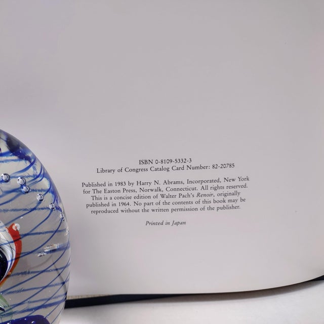 1980s Pierre-Auguste Renoir Leather-Bound Hardcover Book Easton Press Great Art & Artists 1983 For Sale - Image 5 of 6