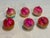 7 Vintage West German Glass Ombre Christmas Tree Ornaments MCM For Sale - Image 10 of 12