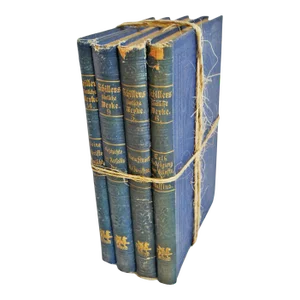 Antique Blue Book Bundle