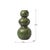 Three curves, one continuous gesture. This vase rises in a graceful triple-gourd silhouette, each rounded form stacked and...