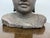 Indonesian Hand Carved Lava Stone Buddha Bust For Sale In San Francisco - Image 6 of 12