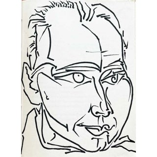 1950s Francoise Gilot Tout Dire 5 Lithograph Les Poetes Que J’ai Connus For Sale