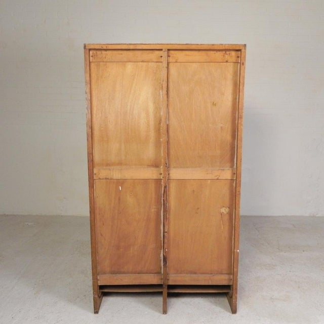 1930s Oak Roller Shutter Box with 2 Shutters, 1930s For Sale - Image 5 of 18