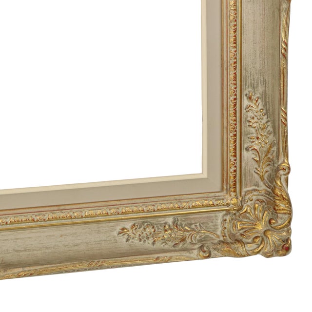Wood Classic Baroque Gold Frame Wooden Frame, 1950s For Sale - Image 7 of 15