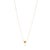 Metal 14k Yellow Gold Trillion-Cut Citrine & Diamond Halo Pendant Necklace by VRJewels For Sale - Image 7 of 17