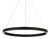 Visual Comfort Modern Fiama 24 Suspension LED Black For Sale