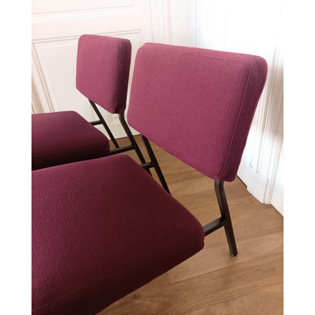 Purple Modern Chairs, 1970s, Set of 2 For Sale - Image 8 of 13