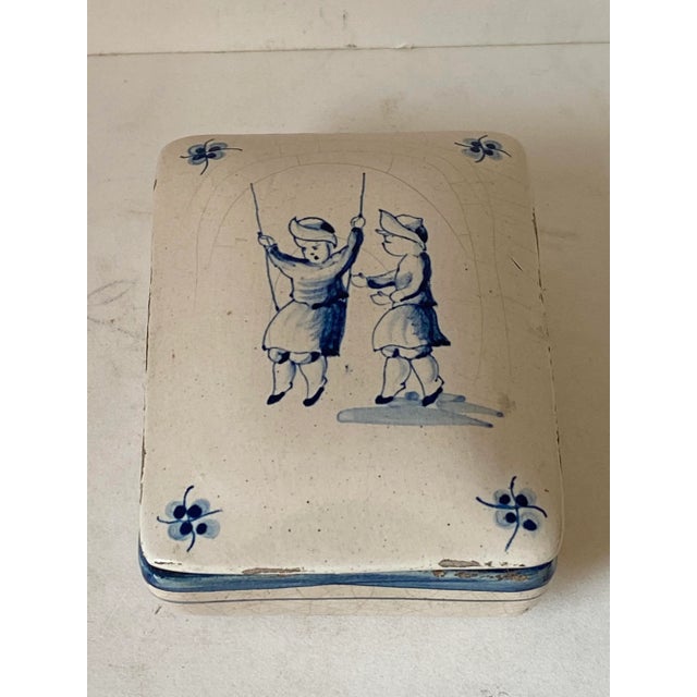 Figurative Italian Painted Box For Sale - Image 3 of 12