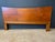 Vintage King Size Mid-Century Walnut Headboard For Sale In Dallas - Image 6 of 10