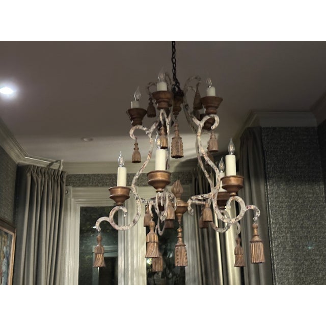Metal Neirmann Weeks Chandelier For Sale - Image 7 of 7