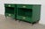 John Widdicomb Mid-Century Modern Hollywood Regency Green Lacquered Nightstands, Newly Refinished For Sale - Image 13 of 13