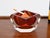 Murano Red Sommerso Multifaceted Glass Ashtray attributed to Flavio Poli, Italy, 1960s For Sale - Image 6 of 13