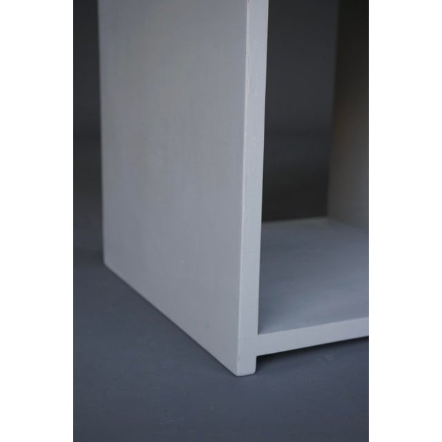 Vintage Plywood Cube Stool, 1960s For Sale - Image 6 of 14