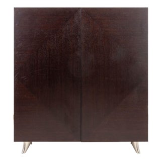 Antonio Citterio Style Wenge Wood Armoire For Sale