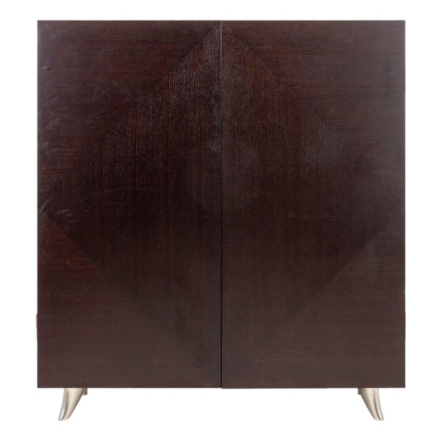 Antonio Citterio Style Wenge Wood Armoire For Sale