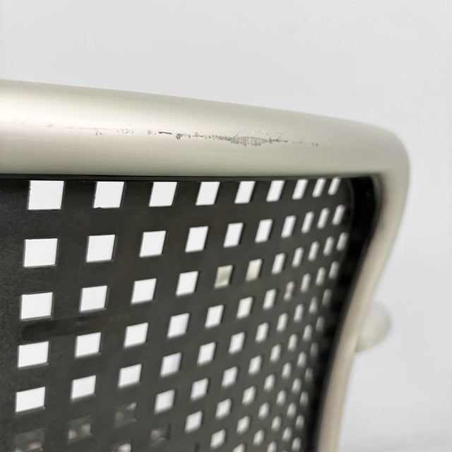 Italian Modern Chairs in Silver by Vico Magistretti for De Padova, 1980s, Set of 4 For Sale - Image 14 of 18